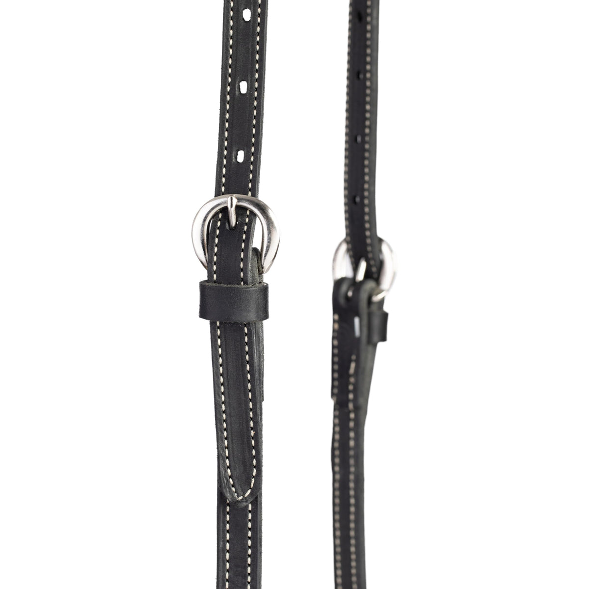 Weaver Leather Flat Sliding Ear Headstall , Black, Horse
