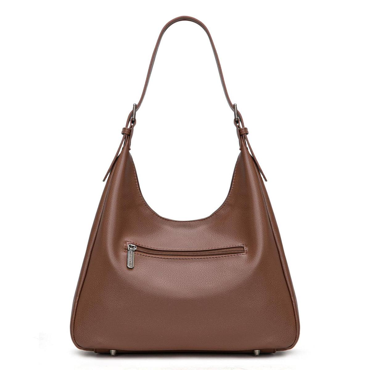 Montana West Hobo Bag Purse for Women Slouchy Casual Shoulder Handbags Purses Soft Vegan Leather Purse Tote Bag Everyday Work Ladies Coffee MWC-614CF