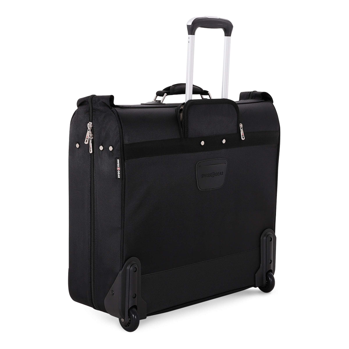 SwissGear 7895 Premium Rolling Garment Bag, Bonus Hanging Feature, Men's and Women's, 24-Inch Luggage - Black