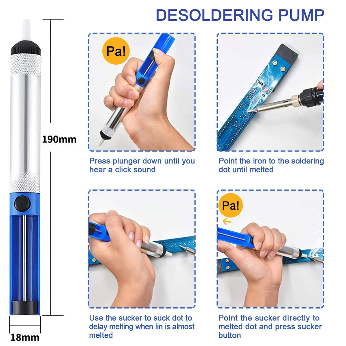 116pcs Wood Burning Kit, Professional Wood Burning Tool with Soldering, DIY Creative Tools Adjustable Temperature 220~480℃ Wood Burner Soldering Pen for Carving/Pyrography, Fathers Day gift