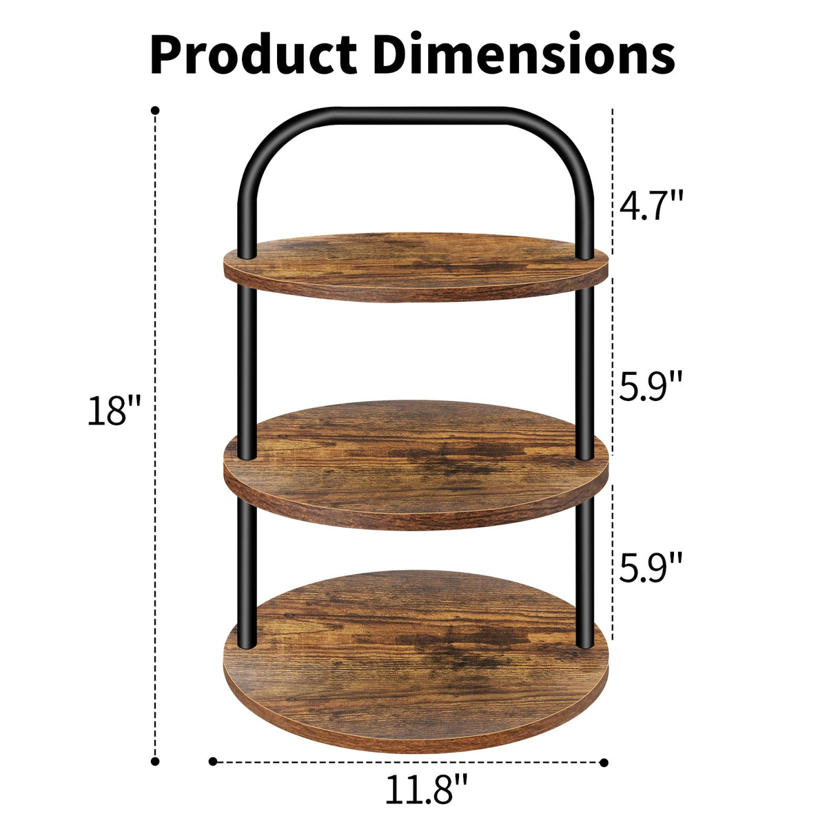 Cupcake Stand, Wooden Cupcake Stand for 100 Cupcakes 3 Tier Large Dessert Table Display Set Cupcake Tower Tiered Tray Stand Serving Tray for Party Supplies Vendor Display Farmhouse Decor