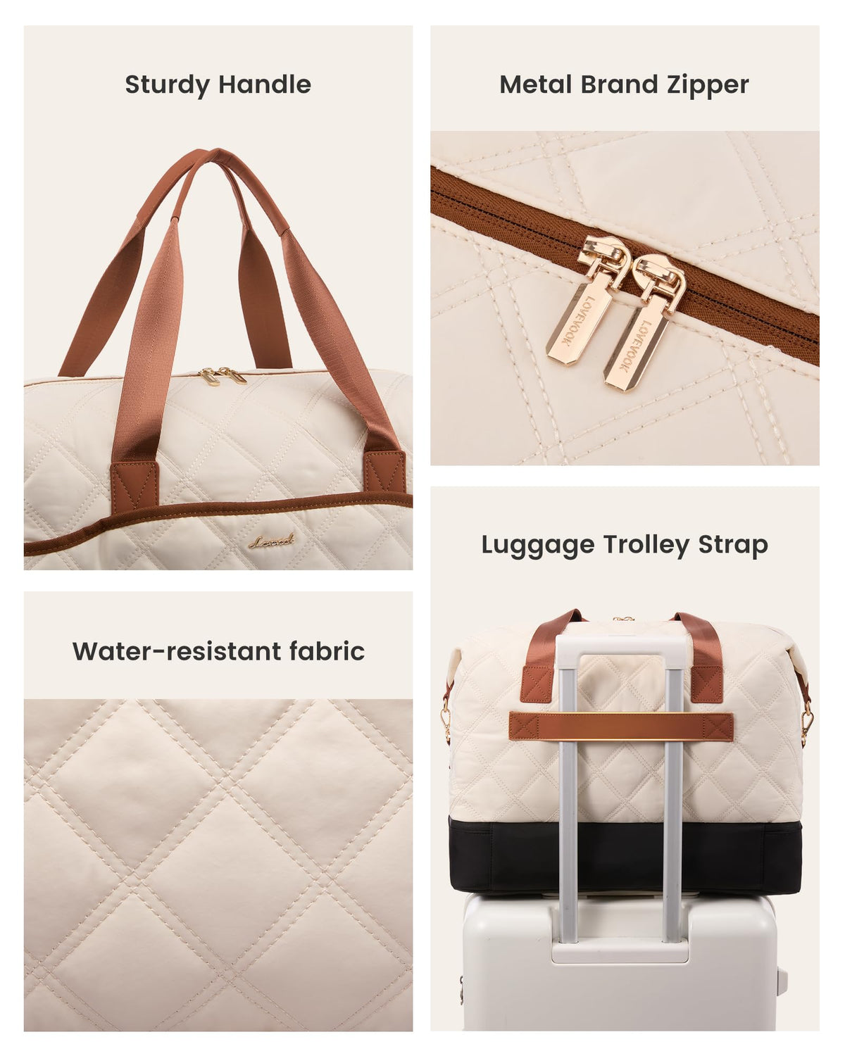 LOVEVOOK Weekender Bags for Women with Shoe Compartment, Lightweight Travel Duffle Bag with Wet Pocket, Hospital Overnight Bags for Women Labor Delivery, Personal Item Carry On Bag for Gym, Sport