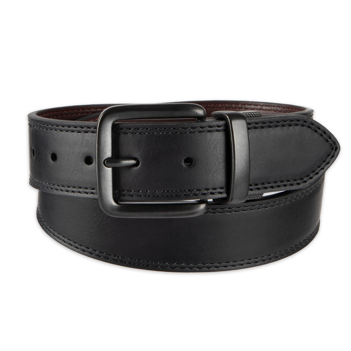 Levi's Men's Reversible Casual Jeans Belt, Black/Brown Casual, 36 (Waist 34)