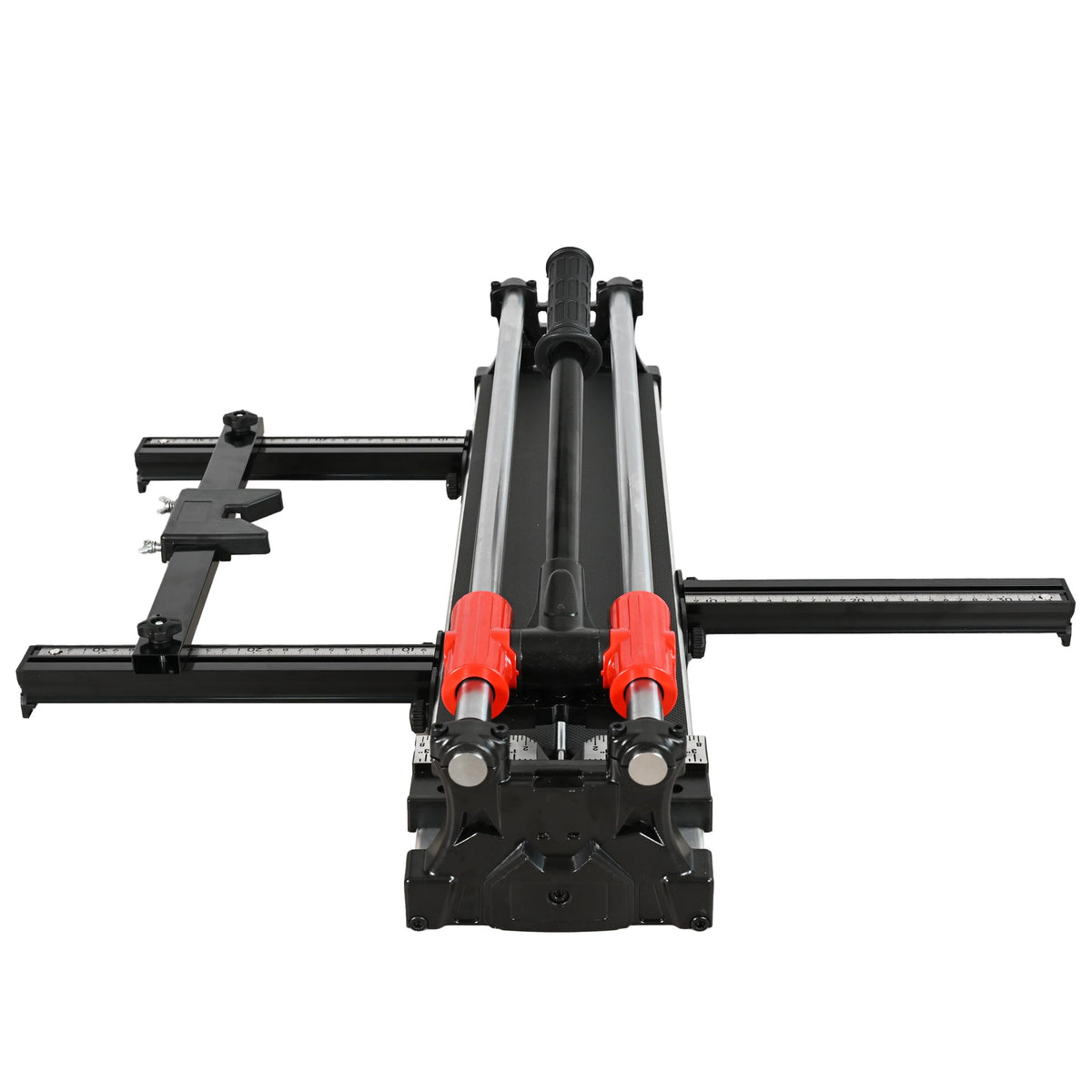 ROJOO 24 inch Double Guide Rails Manual Tile Cutting Machine Wide Aluminum Bottom Plate Ceramic Porcelain Floor Tile Cutter Heavy Duty 600mm/60cm R2818T060