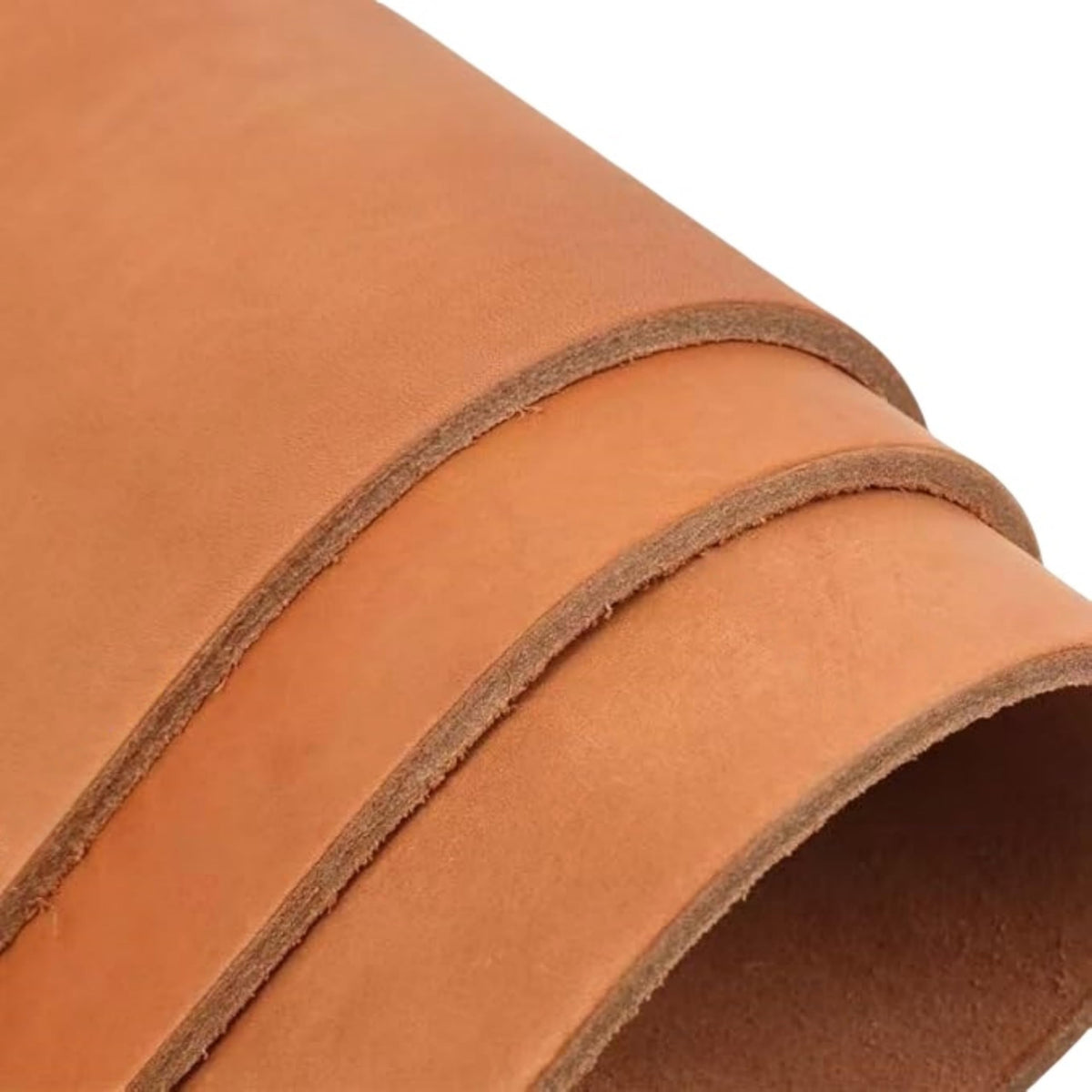 Vegetable Tanned Leather, Thick Leather Sheet 3.6mm-4.0mm Thick, Full Grain, Yellowish-Brown Craft Tool for DIY Projects Gaskets for Stamping and Carving Industry (Zhi rou ge Huang 20×40)