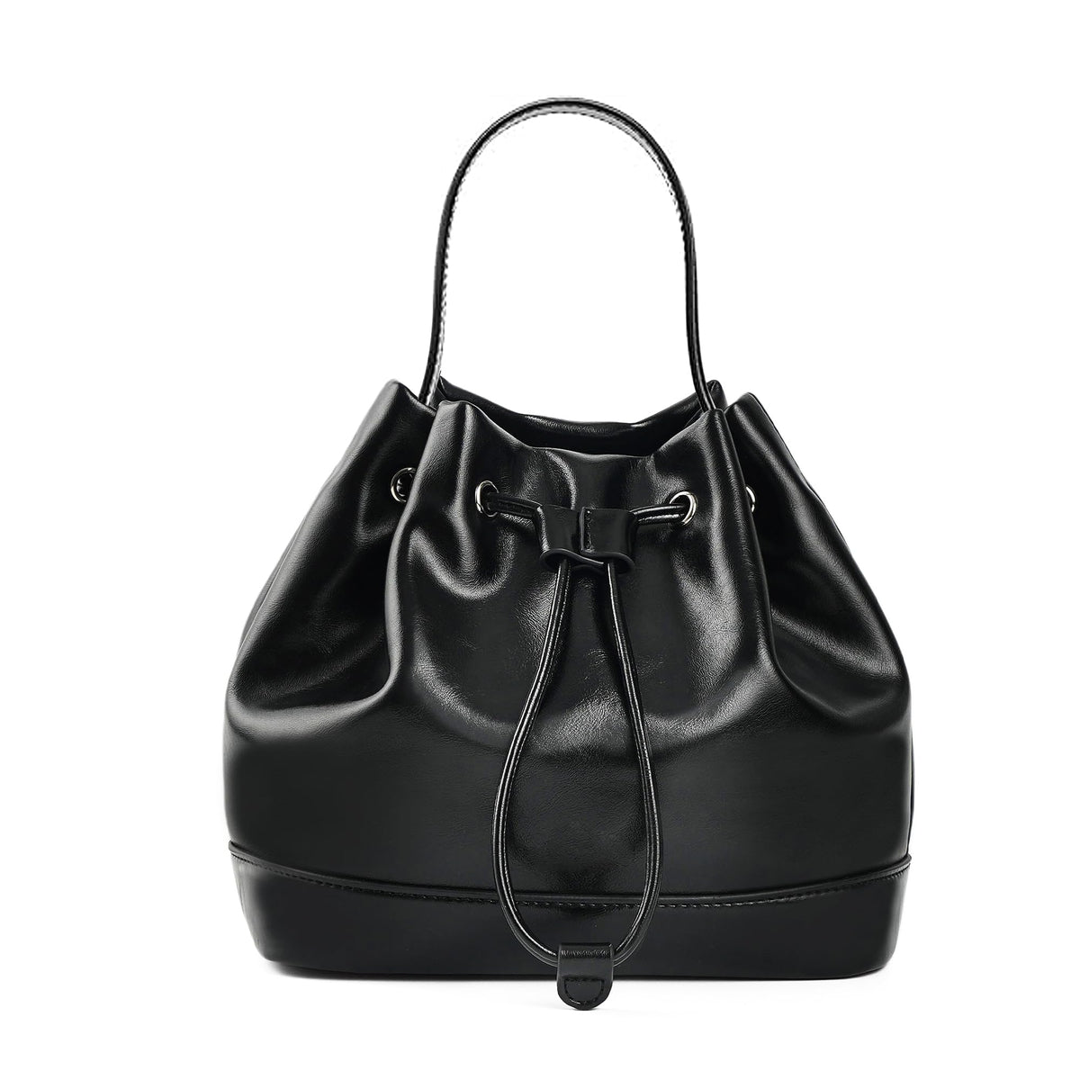 Kiss Sea Shoulder Bag for Women, Purses Bucket Bag Drawstring Crossbody Purse with Adjustable Shoulder Straps