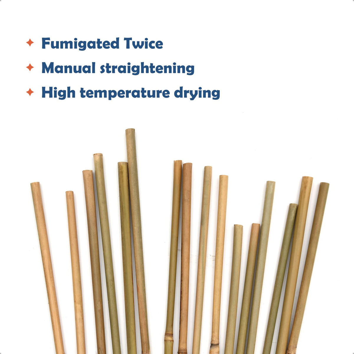COLOtime Bamboo Stakes 6FT Garden Stakes Plant Stakes for Outdoor Climbing Plants Poles Support Mini Tree Vines Pole Beans Cucumber 20 Pack
