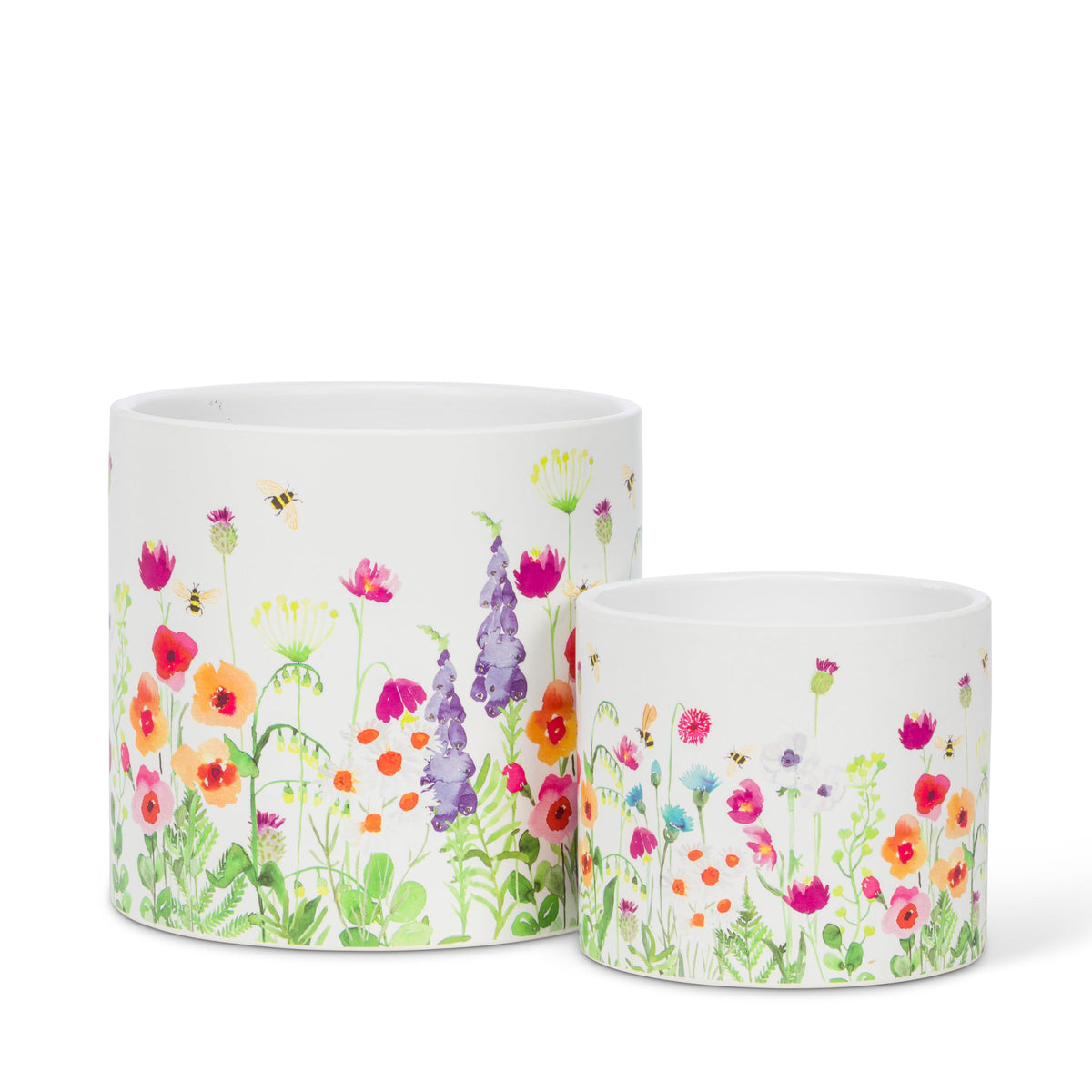 Abbott Collection Large Bee Garden Planter-6.5" D