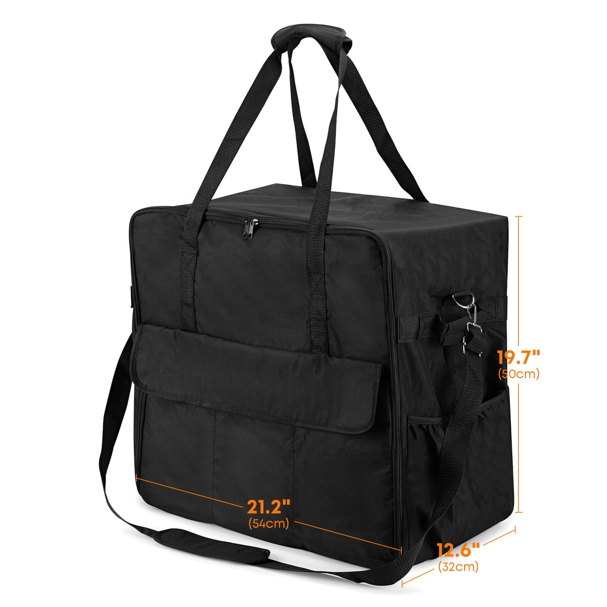 Stanbroil 17" Griddle Carry Bag for Blackstone 1817 Tabletop Griddle with Hood, 600D Polyester Water Resistant Outdoor Portable BBQ Grill Griddle Carry Bag