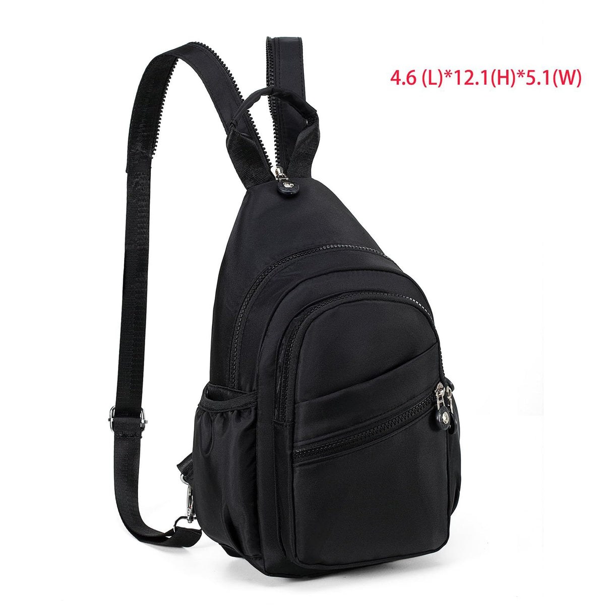 Xsecnua Small Crossbody Sling Bag for Women, Mini Backpack Crossbody Bag Convertible, Chest Bags for Hiking Daypack