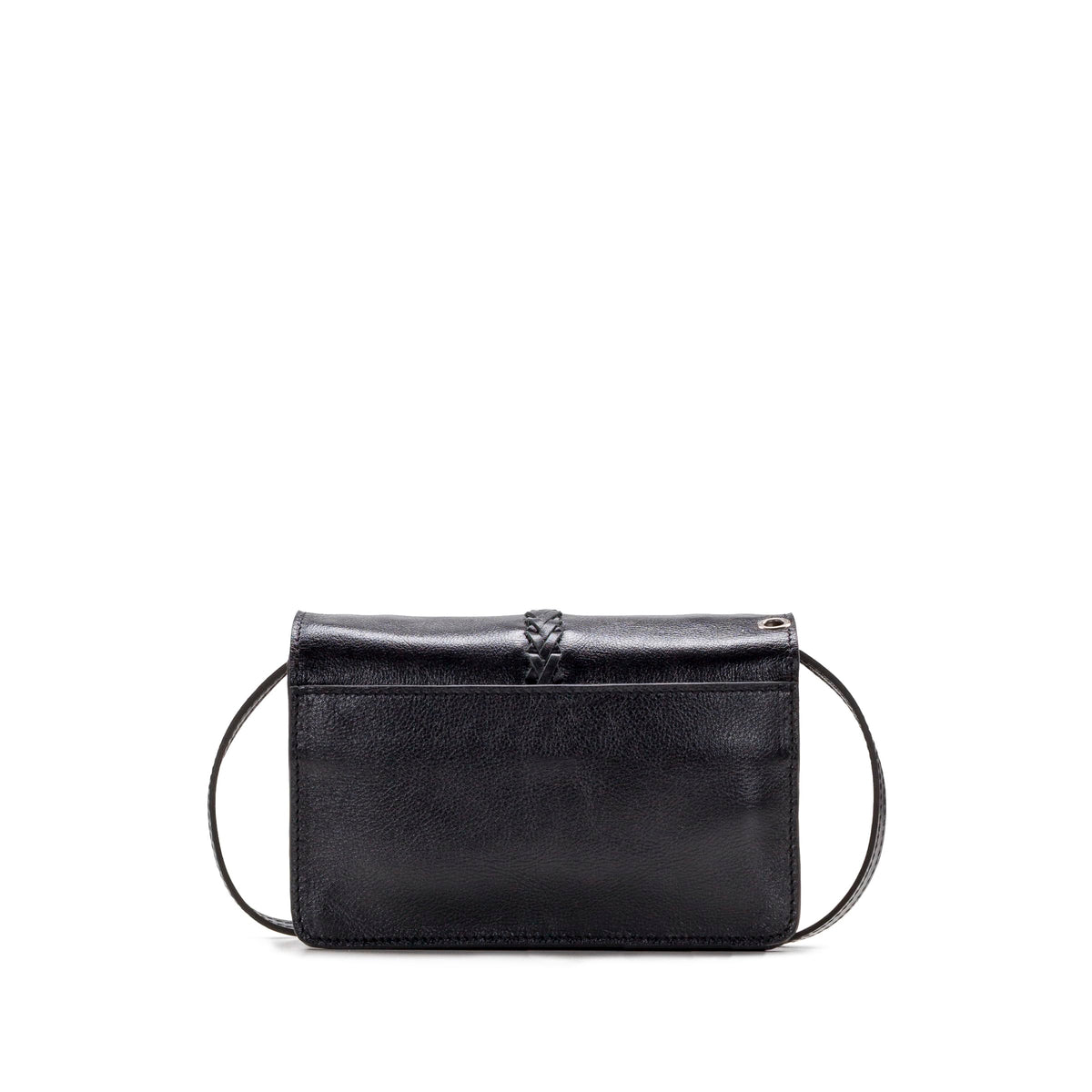 Patricia Nash Bag Bianco Crossbody Organizer 100% Full Grain Supple Leather Purse for Women, Womens Purse, Black