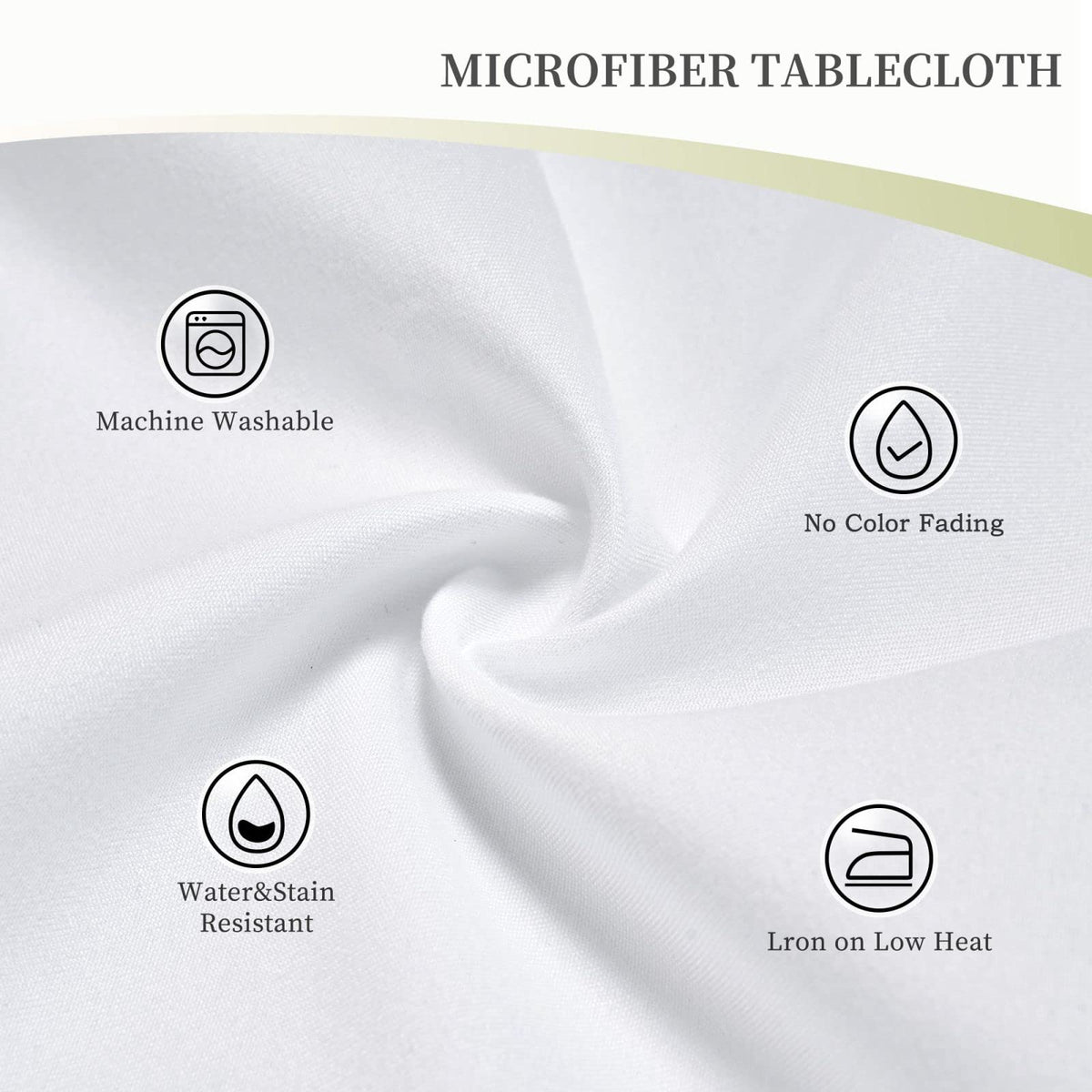 VIMPEYDON Coffee Print Tablecloth Rectangle Table Cloths for Dining Tables, Love Coffee Cup Beans Tablecloths Reusable Tabletop Decoration Table Covers for Kitchen,Holiday,Picnic,Party, 54x72 Inch