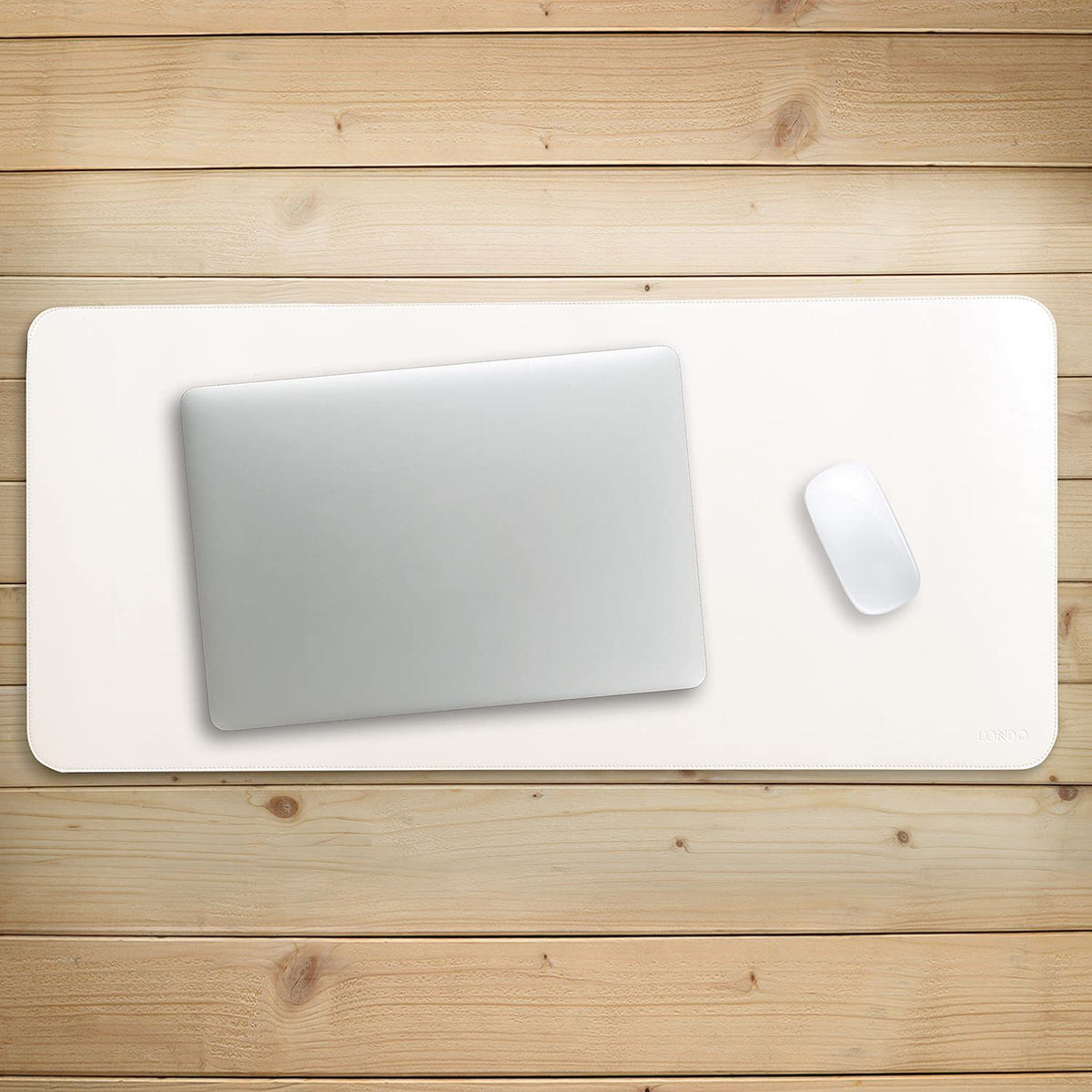 Londo Leather Extended Mouse Pad – Large Desk Mat for Office & Gaming, Smooth Writing Surface, Non-Slip Base, Durable & Stylish Workspace Accessory