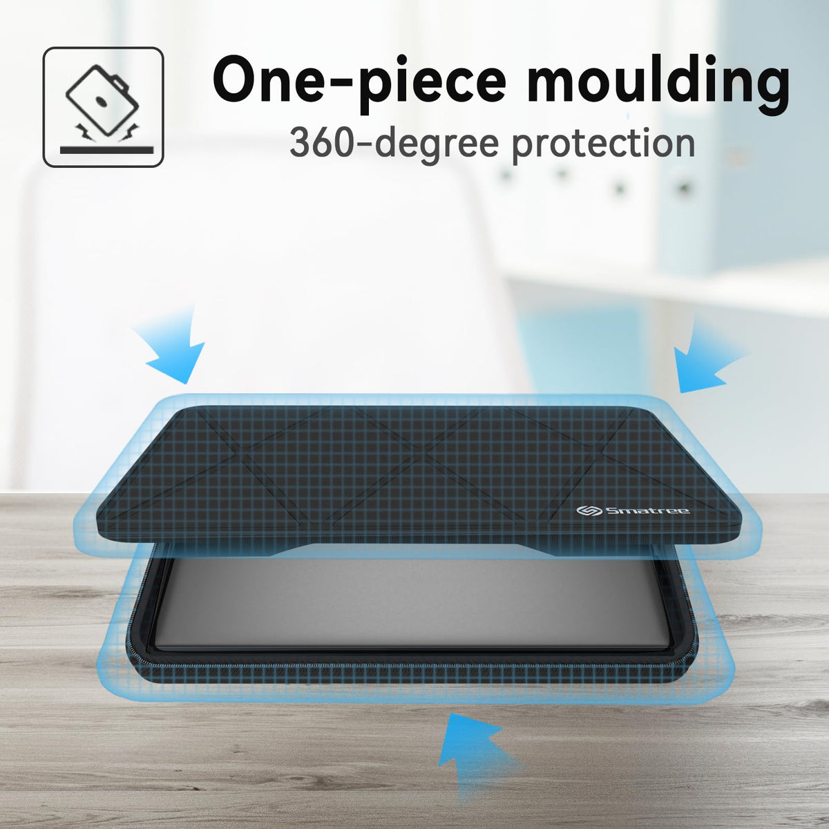 Smatree Hard EVA Protective Sleeve Case Compatible for 16 inch Dell Inspiron 16 5645/5640/5630, Inspiron 16 Plus 7640/7630/7620/7610, DELL Latitude 7650/7640, Vostro 7620/5620, Vostro 16 5630 (X8280)