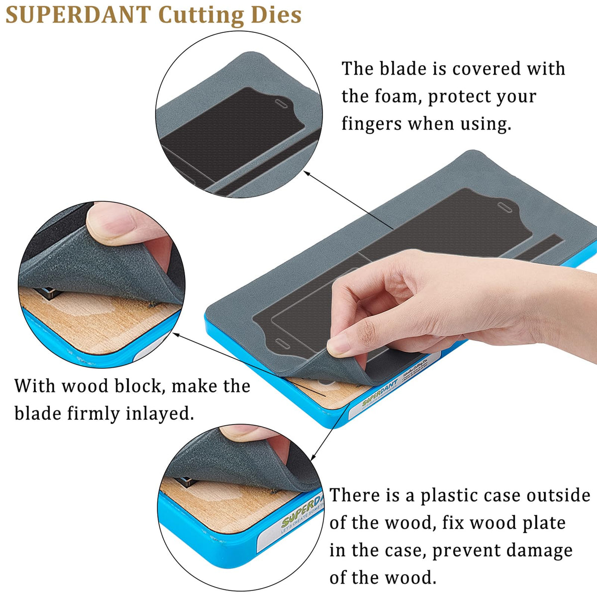 SUPERDANT Name Card Leather Luggage Tag Cutting Die Airplane Suitcase Labels Cut Punch Plane Luggage Tag Cutting Machine Wood Dies for DIY Leather Crafts