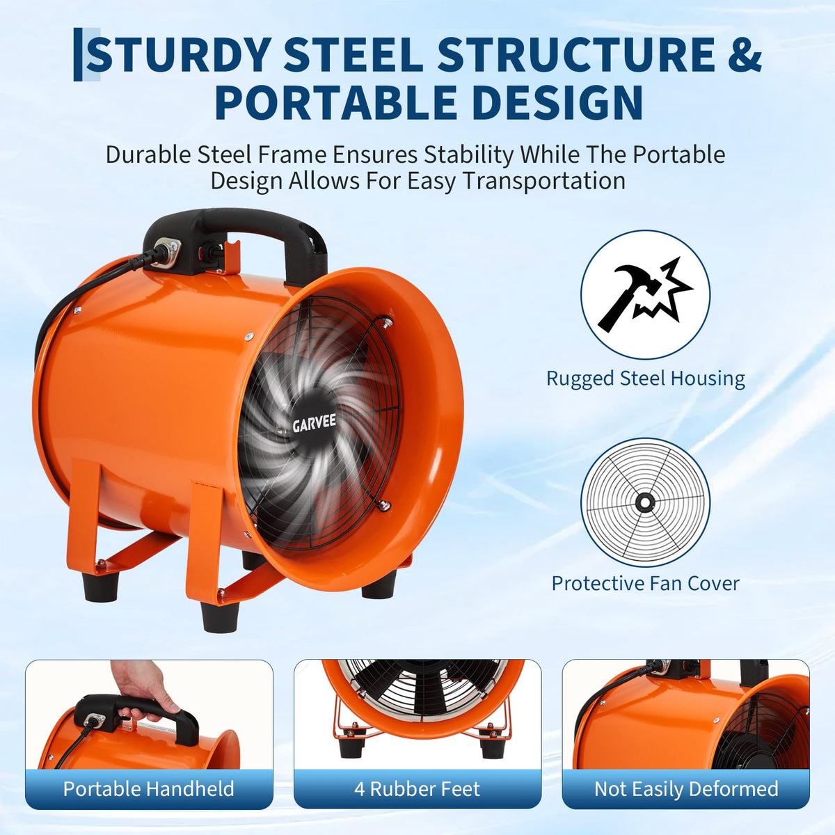 CuisinSmart 10 Inch Utility Blower Fan