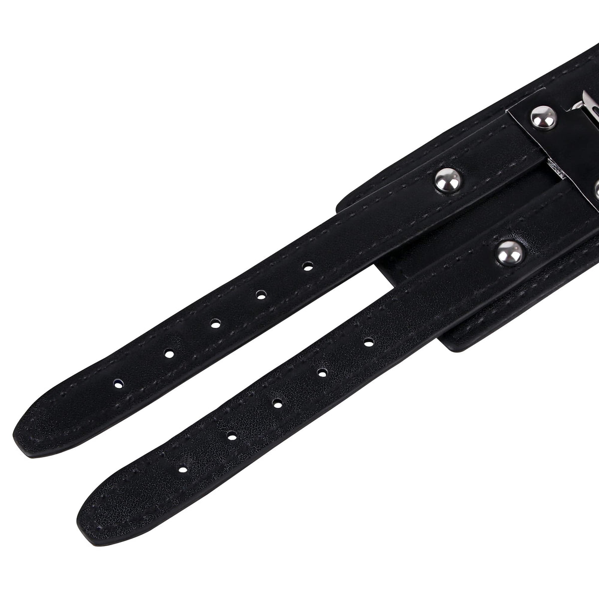 VIQIV Leather Bangle Watch Band for Apple Watch Series 8, 7, 6, 5, 4, 3, 2, 1, 8.5"-160mm