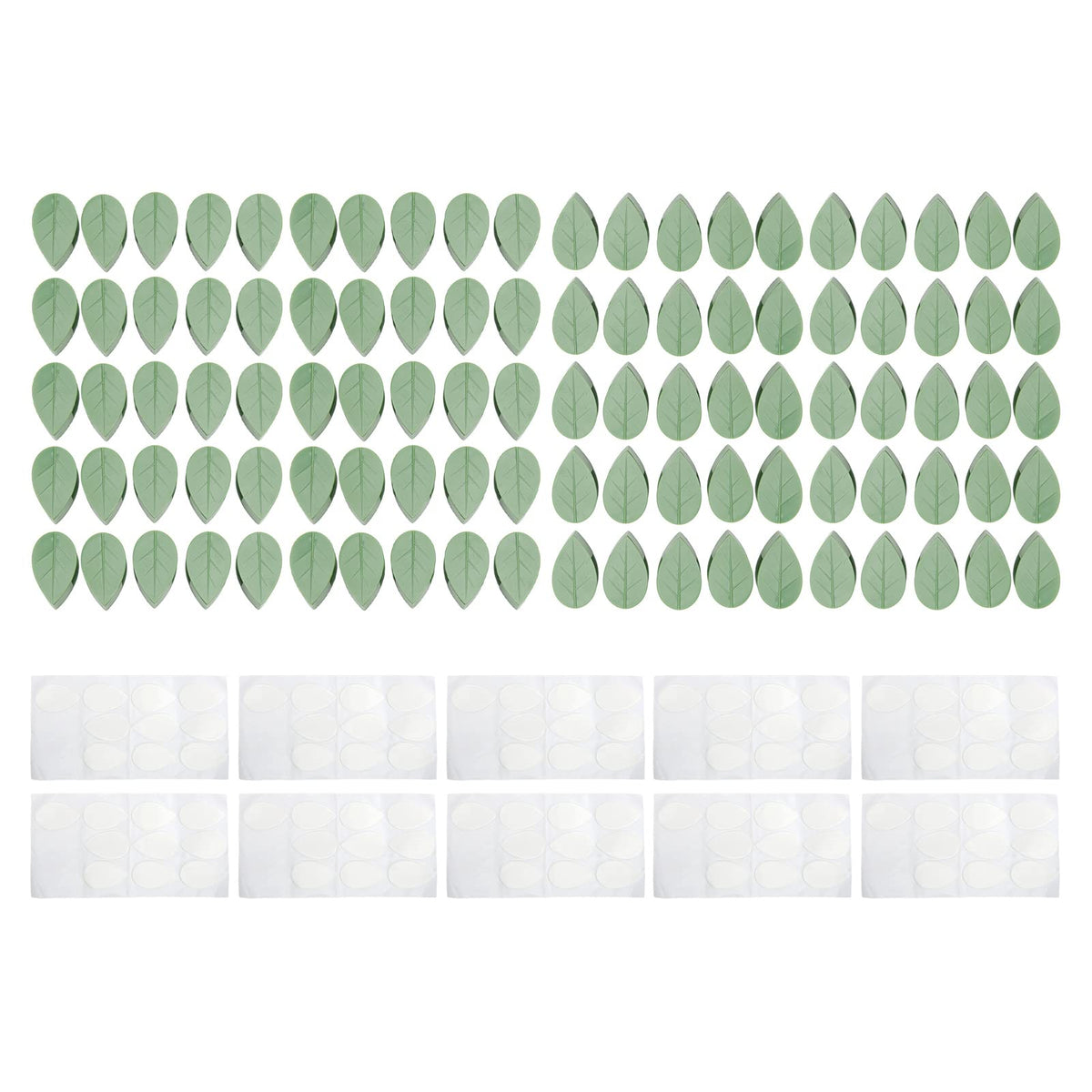 100 Pcs Plant Climbing Wall Fixture Clips Self Adhesive Hook Wall Vines Traction Fixing Support Binding Clips Invisible Holder Climbing Plant Garden Green Leaf Indoor Outdoor Decoration
