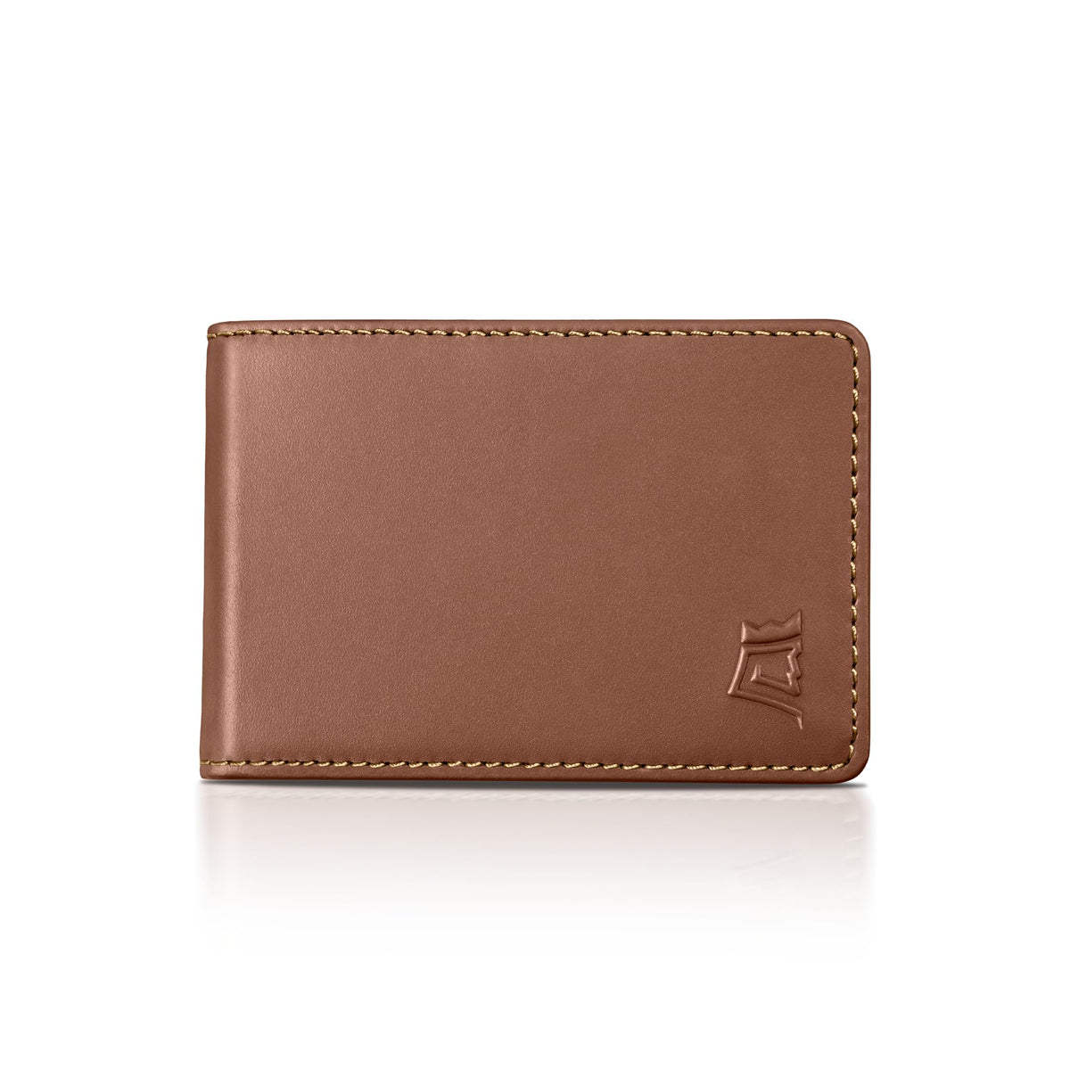 Kings Loot Wallet for Men | Minimalist Slim RFID Blocking Leather Design with Cash Pocket & Card Pull Strap | Holds 1-12 Cards | Stylish & Durable Wallets (Bourbon)