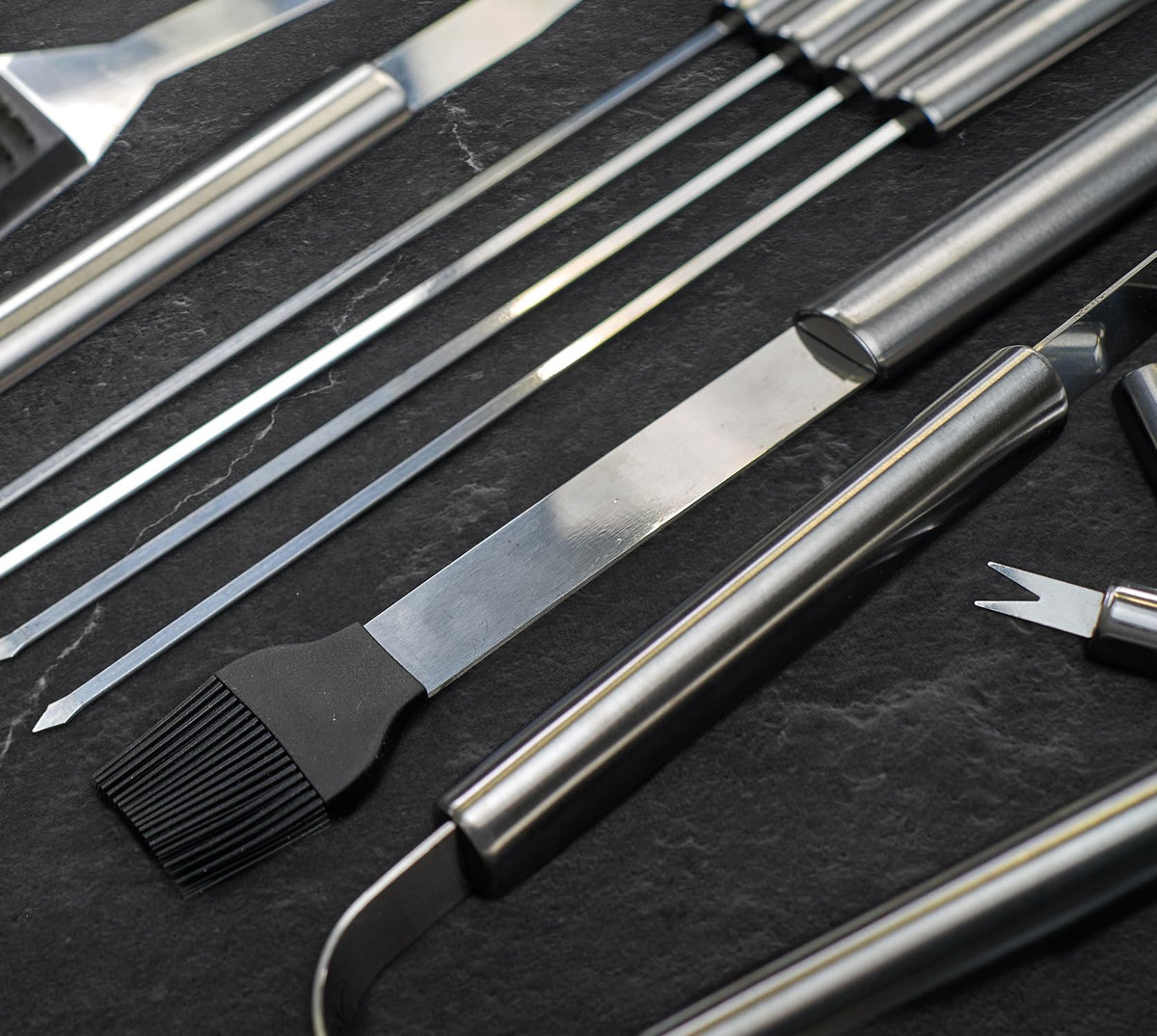 Grill Accessories for Outdoor Grilling - Outdoor Grill Accessories for Barbeque - Premium Grill Tool Sets Grilling Utensils Set - Griddle Accessories Kit - BBQ Gear