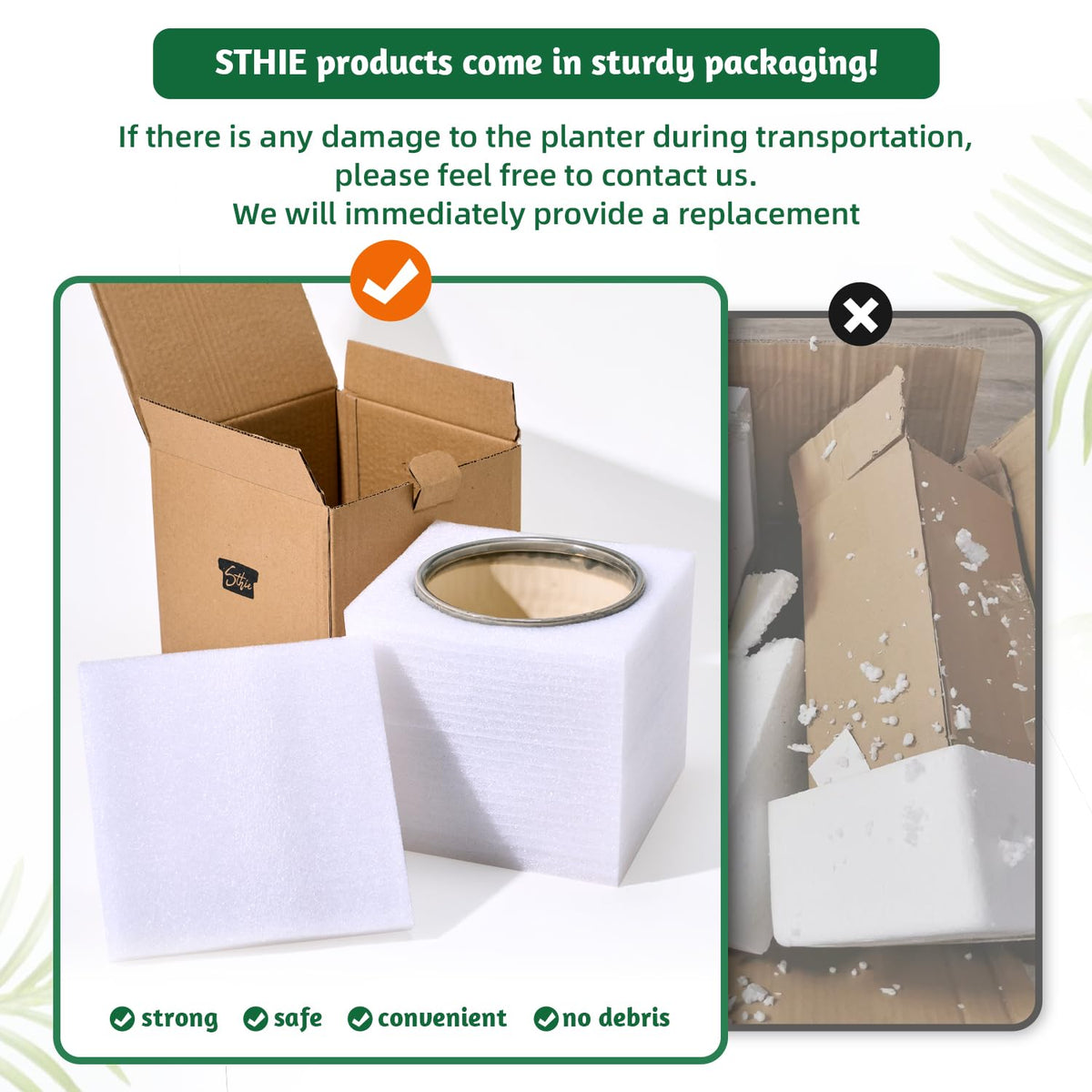 STHIE 5 Inch Ceramic Planters for Indoor Plants, Blue Cactus Snake Plant Pots with Drainage, Unique Design Round Flower Pot for Home Decoration