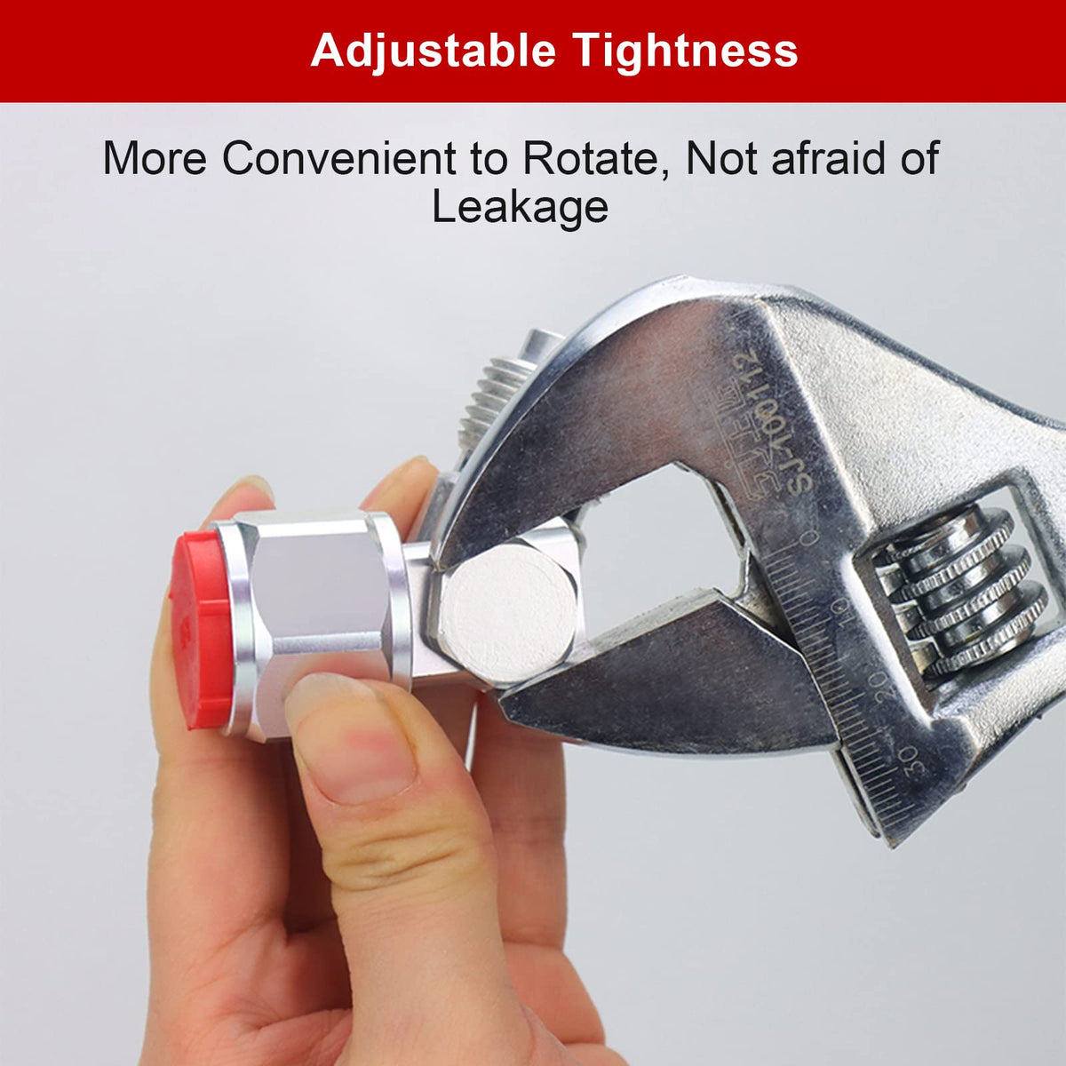 Airless Paint Spray Gun Swivel Joint Compatible with Graco 235486 7/8 Inch Thread 360 Degree Rotation