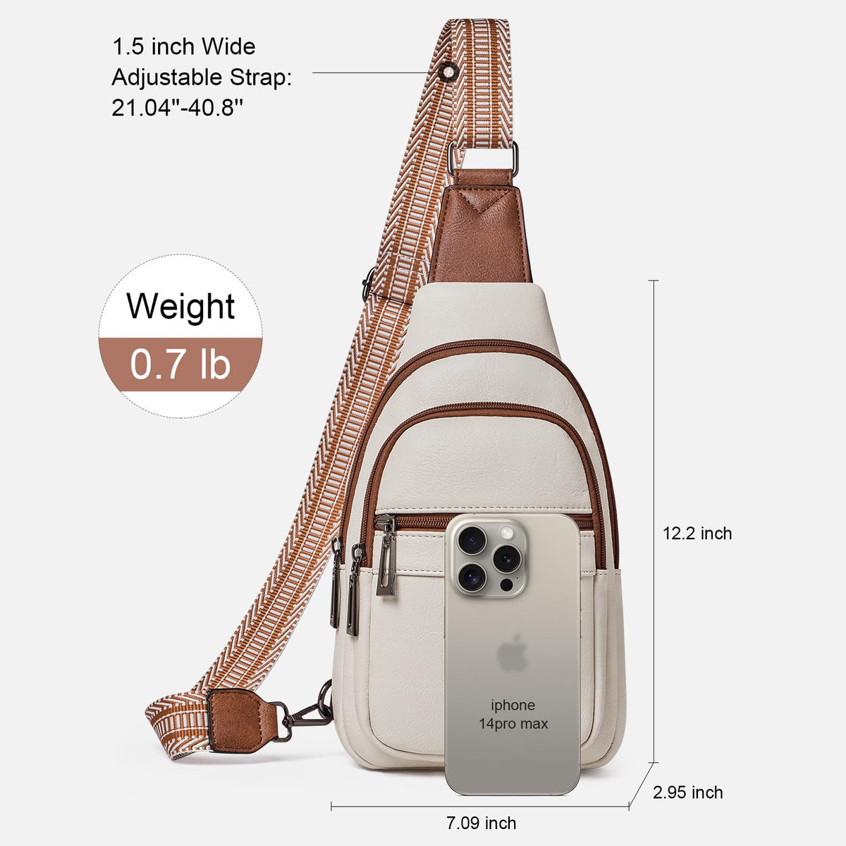 cakang sling bag crossbody bags for women trendy fanny packs belt bag leather womens Shoulder crossbody purses cross body bag woman ladies sling bags small backpack Travel