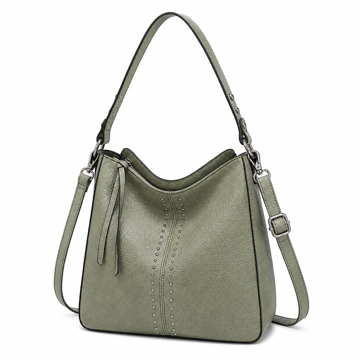 Montana West Hobo Bag for Women Designer Ladies Bucket Totes Purse Handbags Chic Shoulder Bag,MWC-HB-128-GN