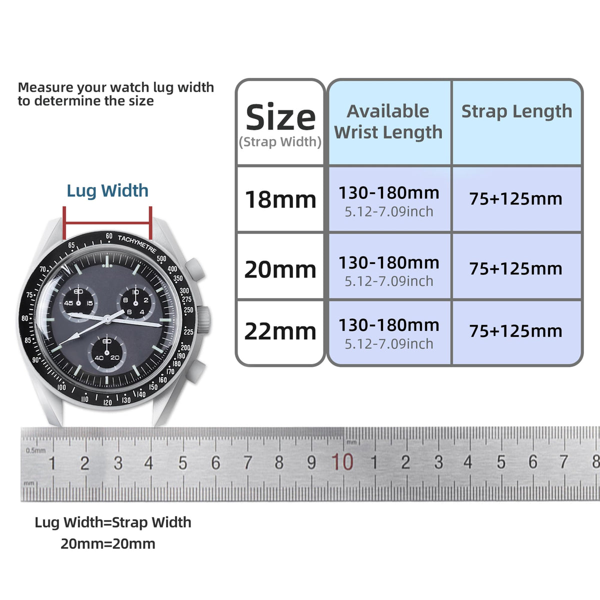 JUNGHELE leather watch bands for men and women, Quick Release leather watch strap with Silver Buckle watch leather strap, Black 18mm watch band
