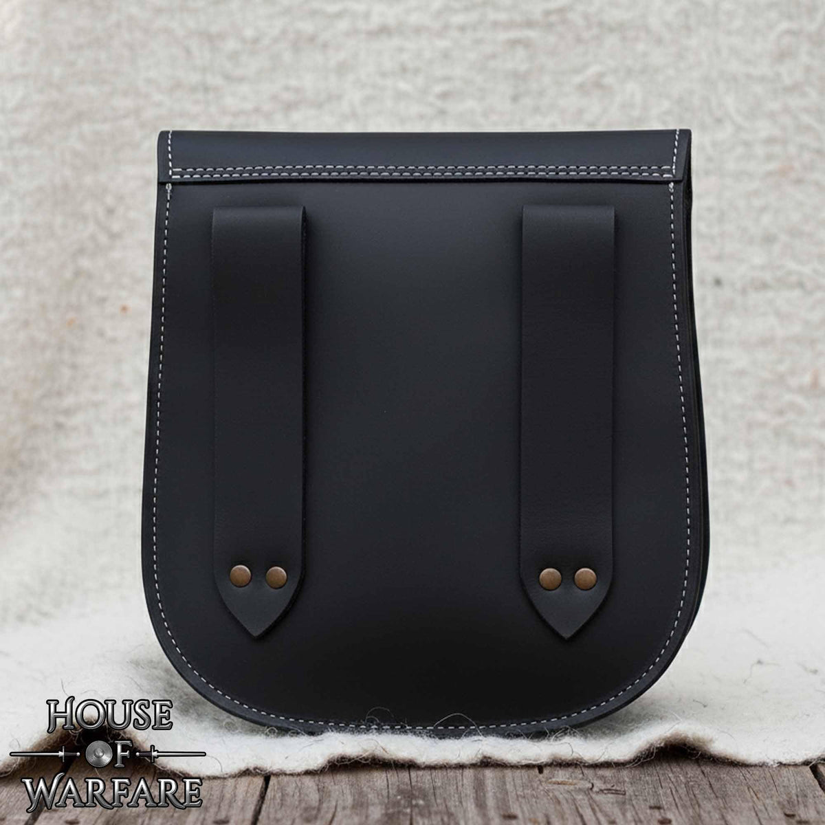 Medieval Belt Pouch – Genuine Leather & Suede Bag with Brass Buckle | Spanish Applique | LARP Renaissance Viking & Fantasy Accessory (Barbarian Warrior Bag)