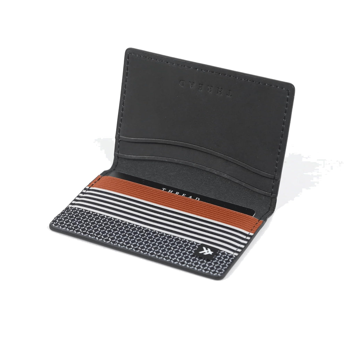 Thread Wallets RFID Blocking Slim Leather Bifold Wallet with Card Protection (Sanders)