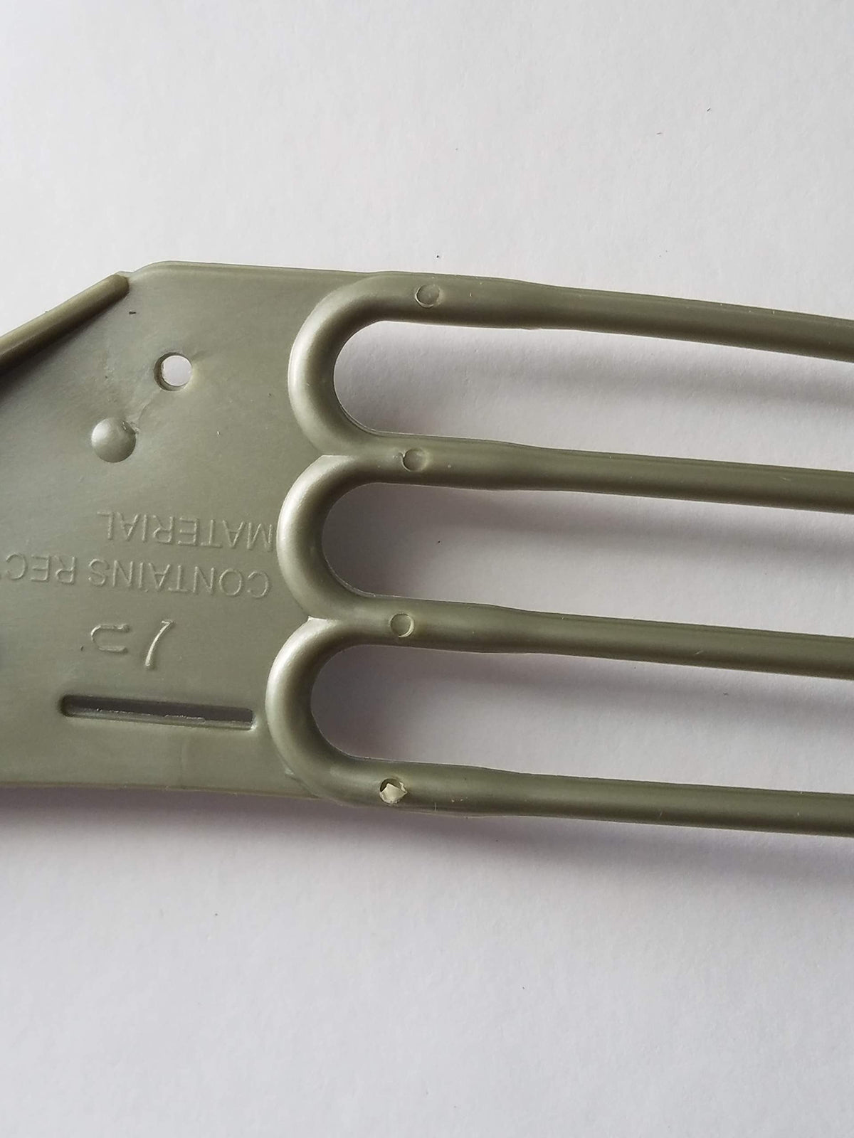 Replacement 4 Strand Plastic Hangers for 12" Hanging Baskets - Set of 5 (Olive Green)
