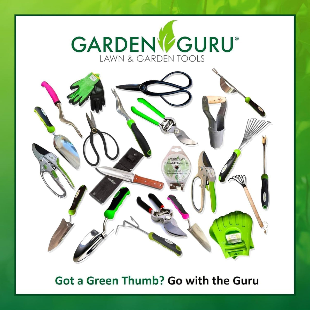 Garden Guru Heavy Duty Garden Trowel Hand Shovel for Gardening – Strong Carbon Steel - Rust Resistant – Ergonomic Grip – Perfect Trowel Garden Tool for Soil Digging Planting Transplanting Weeding