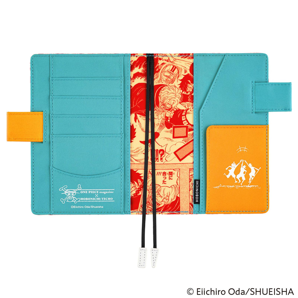 Hobonichi Techo Original/Planner Cover [A6 Cover Only] ONE PIECE magazine: Ace, Sabo, Luffy
