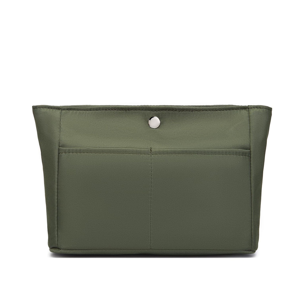 YONEBN waterproof Storage Bag Lightweight Large Capacity nylon Bag Inner Bag Handbag Organizer (Nylon/Army Green)