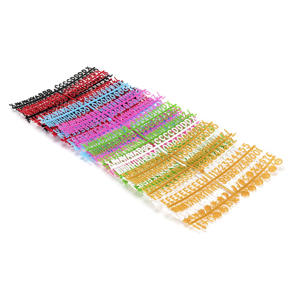 2018 Letters For Changeable Felt Letter Boards 3/4"- Letter Board Letters-universal felt letter board letter set （1120 pcs）