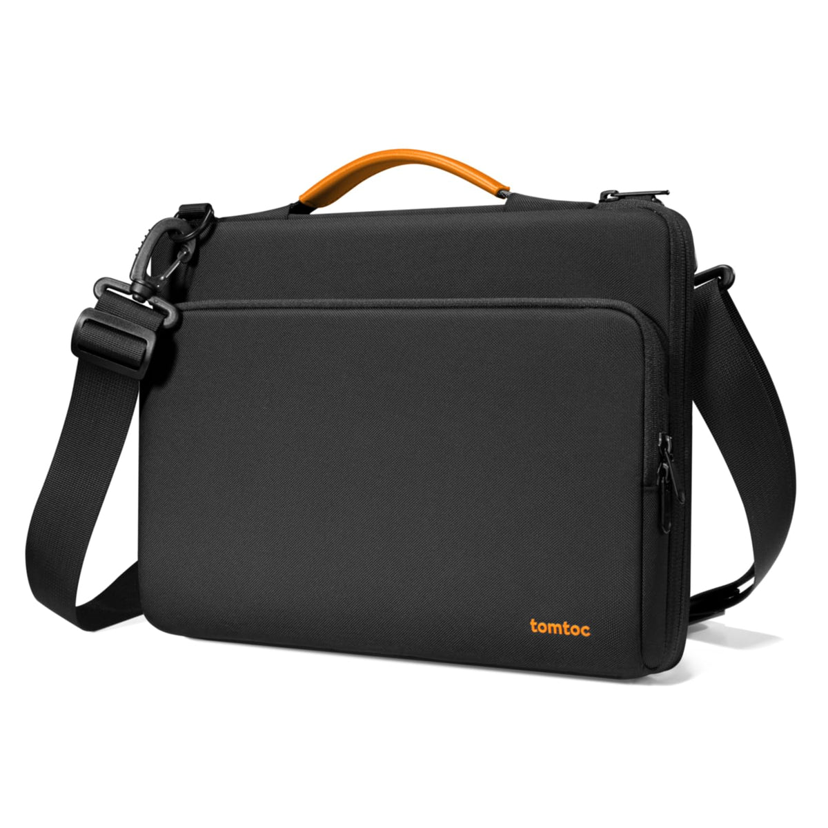 tomtoc 360 Protective Laptop Shoulder Bag for 15-inch 2026 MacBook Air M5 A3448, M4/M3/M2 A3241 A3114 A2941, 15" Dell XPS & Microsoft Surface Laptop 7/6/5, Water-Resistant Laptop Accessory Sleeve Case