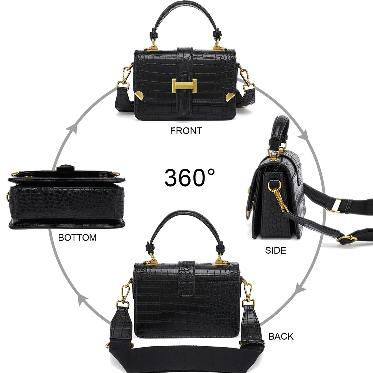 LL LOPPOP Crossbody Bags for Women Vegan Leather Small Cross Body Purses Designer Handbags Shoulder Purse Evening Bag