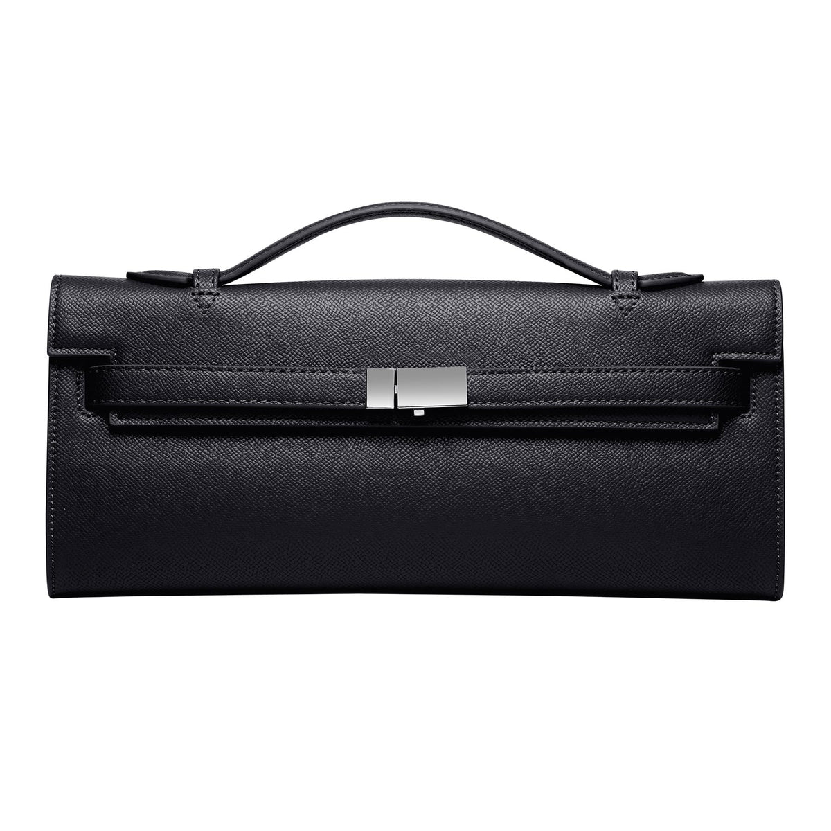 CHUNLI PU Leather Clutch Purses for Women, Trendy Ladies Top Handle Bag for Evening Work Business Daily Use