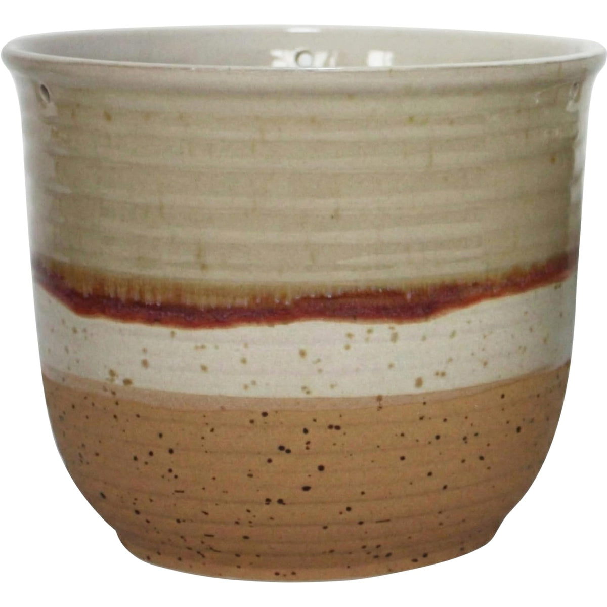 Blue Sky Ceramic Hanging Cannon Drip 6.5" Flower Pot