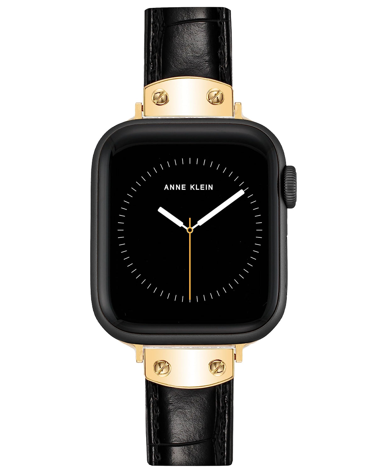 Anne Klein Leather Fashion Band for Apple Watch Secure, Adjustable, Apple Watch Band