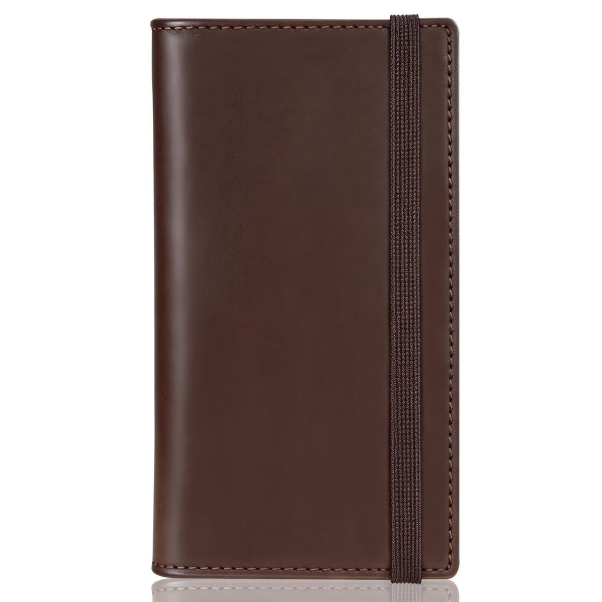Espera Genuine Leather Checkbook Cover for Men and Women, Check Book Covers for Personal Checkbook with Elastic Band