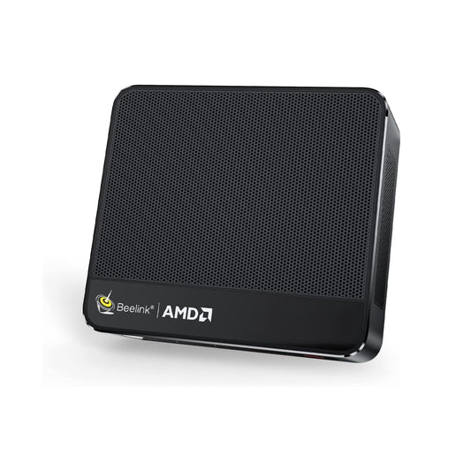 Beelink Mini PC, SER5 AMD Ryzen 5 5500U(7nm, 6C/12T) up to 4.0GHz, Mini Gaming Computer 16GB DDR4 RAM 500GB NVME SSD, Micro PC 4K@60Hz Dual Display, Mini Computer WiFi6/BT5.2/HTPC/W-11 Pro