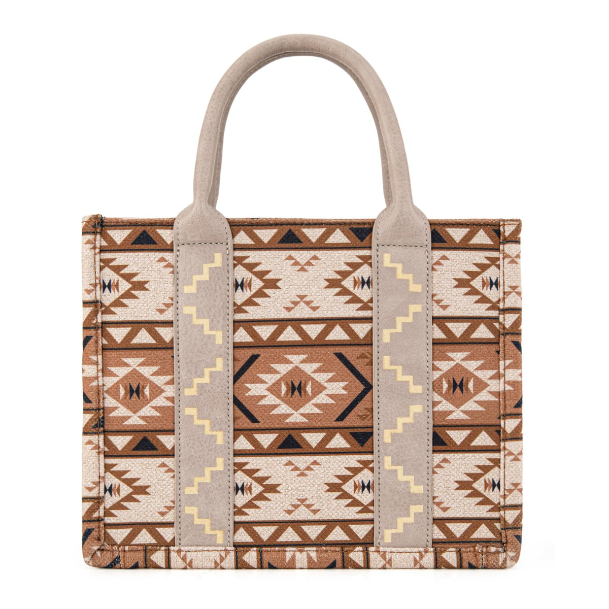 Wrangler Purse for Women Boho Aztec Tote Bag Hobo Shoulder Top Handle Handbags with Wide Guitar Strap Fall Collection Gift WG2207-8120STN