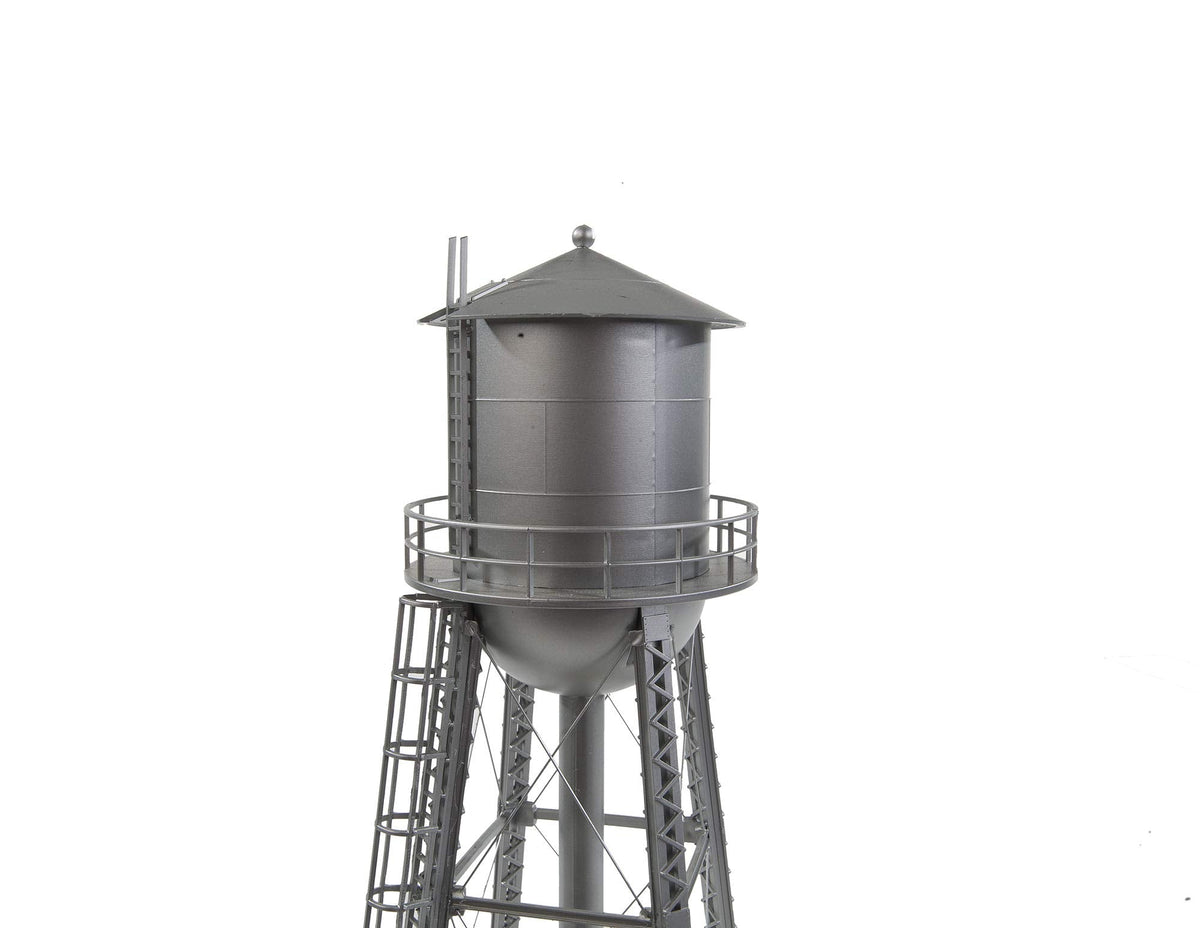 Walthers Cornerstone City Water Tower-Silver 933-2826 HO Scale Model Railroad - Structure Assembled Model