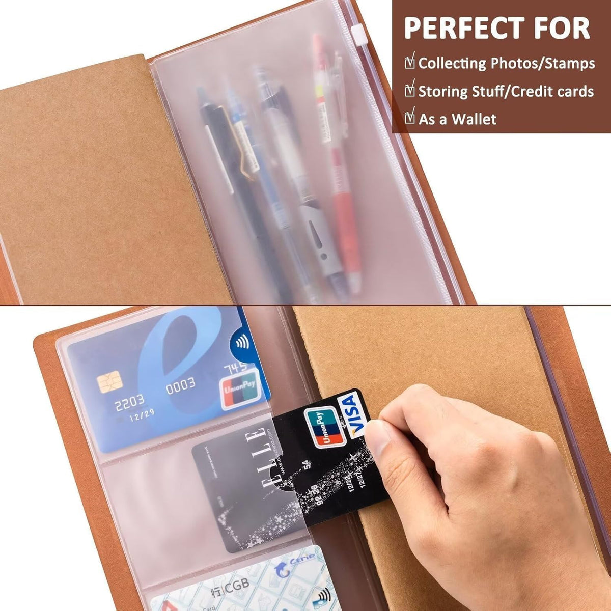 Muzuis Wine Gifts for Wine Lovers Leather Journal Notebook with Pen for Men Women Refillable Notebook, Sketchbook, Travel Diary