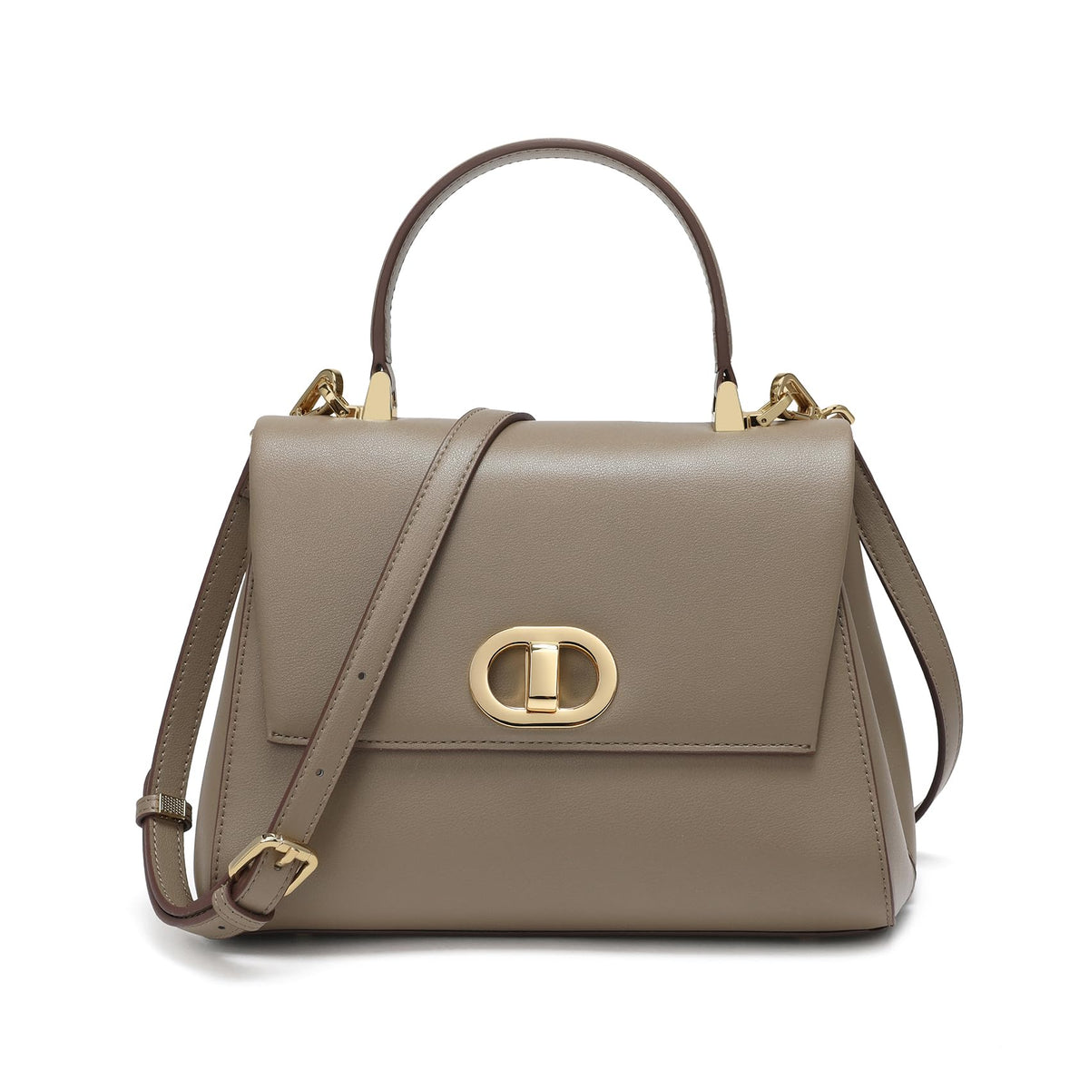 Top Handle Bag Leather Satchel Bags for Women Luxury Designer Business Crossbody Work Purse with Multiple Internal Pockets