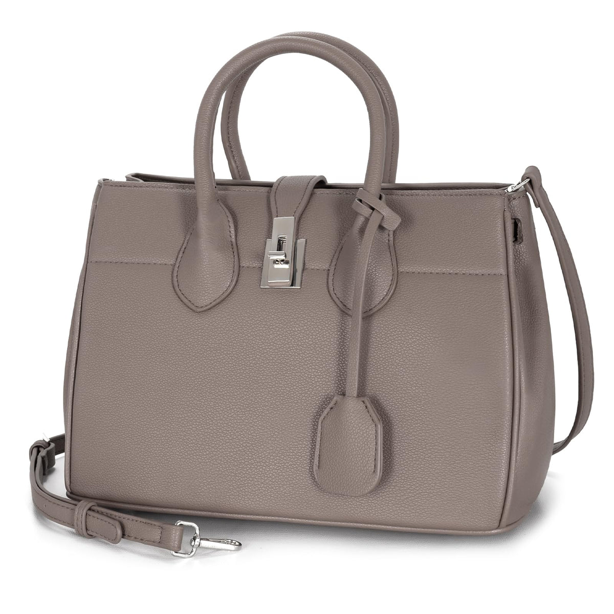 ICOLRAE Womens Top-Handle Tote Bags Fashion Satchel Handbag PU Leather Shoulder Hobo Purse Crossbody Pocketbook