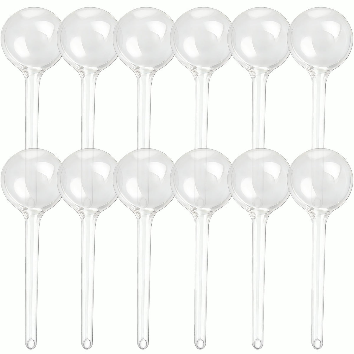 Wellinc Self Watering Globes for Plants – 12 Pack Large Automatic Watering Bulbs, Vacation Plant Watering Device for Indoor & Outdoor Potted Plants, Slow Release Plant Waterer for Water Conservation
