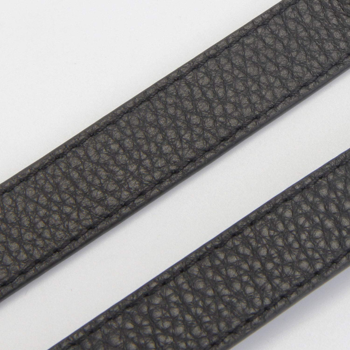 LIVE UP Full Grain Leather Adjustable Replacement Cross Body Purse Shoulder Strap Handbag Bag Wallet, 2/3” Wide (Black)
